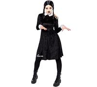 amscan 9917665 Déguisement officiel Mercredi Addams pour femme Taille 36-38