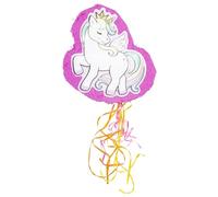 Amscan 9917721 - Jeu de fête extensible Pinata Unicorn Kids - 40cm x 41cm