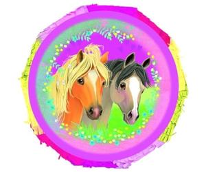 Amscan 9917723 - Jeu de fête extensible Pinata Pretty Pony Kids - 33cm x 33cm