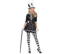 amscan 9918192 Costume de chapelier fou noir pour la journée mondiale du livre Taille 44-46