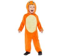 Déguisement Salamèche Pokémon Enfant - Orange - 8-10 Ans (128-134 cm)