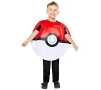 amscan 9918522 Déguisement de poke ball pour enfant de 8 à 12 ans