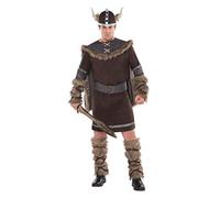 Costume De Fête Viking Médiéval Saxon Pour Adultes Halloween Guerrier