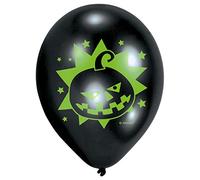 Amscan - 999246-6 Ballons Latex Halloween - 70 cm/8''
