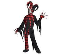 Amscan - 999656 - Déguisement - Enfant De Joker Fou - 8-10 Ans