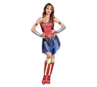 amscan amscan-9906664 Déguisement Warner Bros Wonder Woman pour Femme (Taille 40-42), Enfants Unisexes, 9906664, Multicolore, Medium (UK Size 12-14)