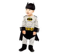 amscan amscan-9906711 Costume de Batman Classique Warner Bros pour bébé (2-3 Ans), Enfants Unisexes, Caricature, 9906711, Gris