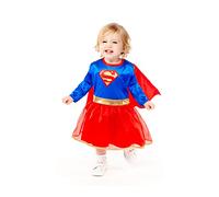 amscan amscan-9906723 Déguisement Supergirl Warner Bros pour bébé Ans, Fille, 9906723, Multicolore, 2-3 Années