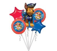 Amscan Anagram 3911001 Bouquet de ballons en aluminium Paw Patrol 5 pièces