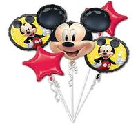 Amscan Anagram 4070101 - Bouquet de ballons Disney Mickey Mouse - 5 pièces