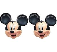 Amscan Anagram 4097801 - Ballon Disney Mickey Mouse pour toujours - 63,5 cm Multicolore (Lot de 2)