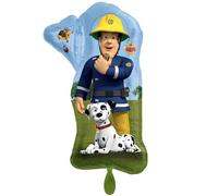 Amscan Anagram 4488275 Ballon SuperShape Sam le Pompier sous licence officielle 81,3 cm