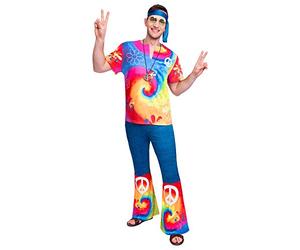 amscan Années 1960 Free Spirit Man Costume Size Standard