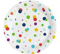 amscan Assiettes en carton à confettis
