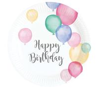 amscan Assiettes rondes en papier