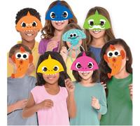 Masks Baby Shark Paper