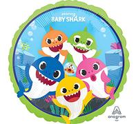 BALLON ALU BABY SHARK 43CM MULTICOLORE