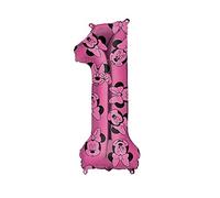 amscan Ballon Aluminium Chiffre Minnie 66 cm - Rose