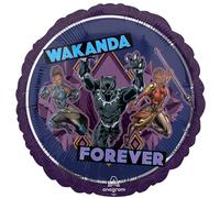 Amscan Ballon Aluminium Panthère Noire Standard S60 Emballé 43 cm