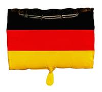 Amscan Ballon en aluminium * Drapeau allemand * comme décoration et cadeau | Dimensions : 30 x 40 cm | Pour air et hélium | Noir rouge doré drapeau Allemagne Ballon décoration de fête