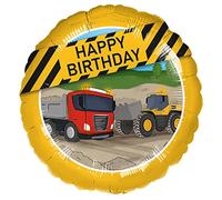 Amscan Ballon en luminium pour Fête De Construction Standard S40