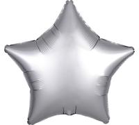 amscan Ballon en plastique étoile argent satiné