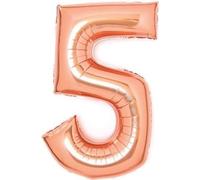 amscan Ballon en plastique Nombre 5