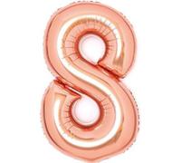 amscan Ballon en plastique Nombre 8