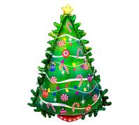 Amscan Ballon Foil SuperShape Arbre de Noel Vert P40 Paquet 66 x 91 cm