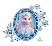 AMSCAN Ballon Foil SuperShape Frozen 2 P38 avec pack 76 cm x 66 cm