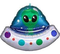 Amscan Ballon gonflable Jumbo Alien vaisseau spatial extraterrestre