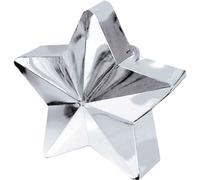 AMSCAN Ballon Poids Étoile Argent 0 0 0