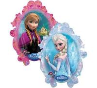 ballon jumbo reine des neiges - amscan 2816201 Multicolore