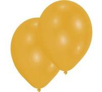 Amscan ballons 27,5 cm latex métallique or 50 pièces Goud G