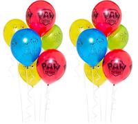 amscan- Ballons en Latex Paw Patrol, 9914242, Multicolore (Lot de 2)
