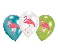 AMSCAN Lot de 6 Ballons Flamant rose 27,5 cm 11""