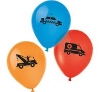 Amscan ballons garçon On The Road 28 cm latex 6 pièces