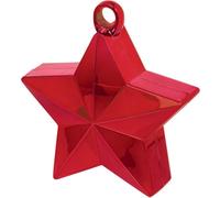 Amscan Balloon Weight Star 10 Cm Rouge