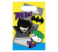 amscan-Batman v Joker 8 sacs surprises en papier, 9906901