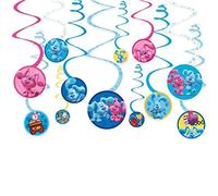amscan- Blues Clues Décorations tourbillonnantes, 9913276, Multicolore