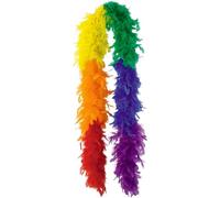 amscan Boa en plumes arc-en-ciel 250542-1 pièce - 1,8 m - Taille unique