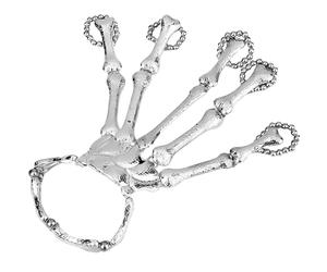 Amscan Bracelet squelette os noir