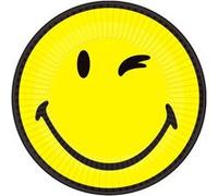 Amscan cartons de fête junior 23 cm carton jaune 8 pièces Geel G