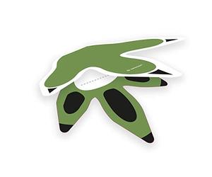 amscan- Cartons de Table Happy Dinosaure, 11012230, Vert