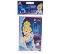 amscan CENDRILLON CARTE INVITATION+ENV X6