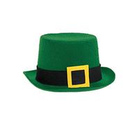 Amscan Chapeau Haut de Saint Patrick Vert 15 x 15 x 33 cm