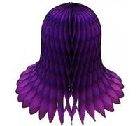 Amscan - Cloches de mariage - Décoration suspendue, nid d'abeille, mariage pack de 2 SG35167 (38,1 cm) (Violet)