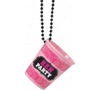 Amscan - Collier à déclic, enterrement de vie de jeune fille pack de 3 - plastique SG28075 (taille unique) (noir/rose/blanc)
