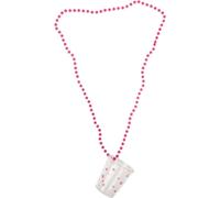 Amscan - Collier "Girls Night Out", verre à ressort SG28076 (taille unique) (Rose)