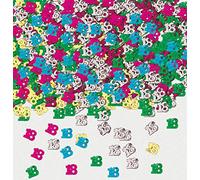 Amscan Confettis de Table Anniversaire 18 Ans - Taille Unique